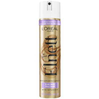 L'Oreal Paris Elnett Strong Hold Hairspray for Dull Hair 400ml