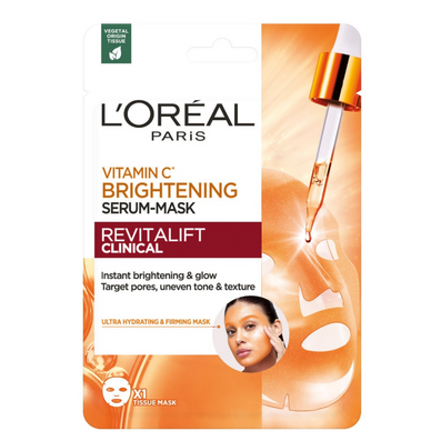 L'Oreal Paris Revitalift Clinical Vitamin C* Brightening Serum Mask 26g