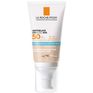 La Roche-Posay Anthelios UVMune 400 Tinted Hydrating Sun Cream PA++++ SPF50+ 50ml