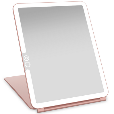 Luna London Eclipse Travel Mirror Rose Gold