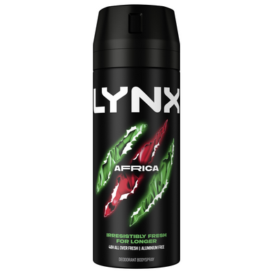 Lynx Africa 48h Deodorant Body Spray 150ml