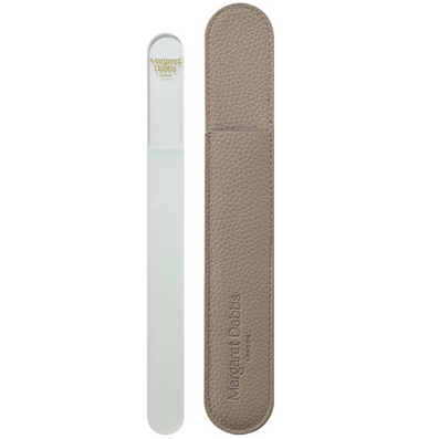 Margaret Dabbs London Crystal Nail File with Cover