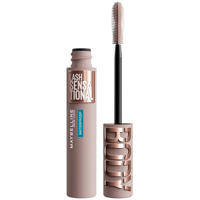 Maybelline Lash Sensational Body Waterproof Mascara Black 9ml