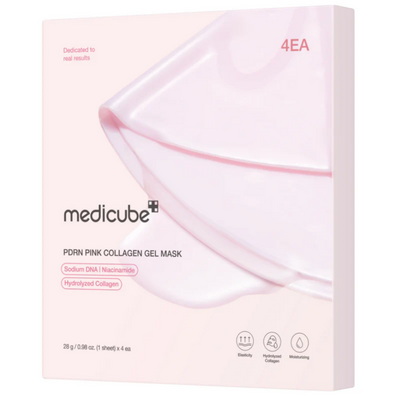 Medicube PDRN Pink Collagen Gel Mask Pack 4 x 28ml