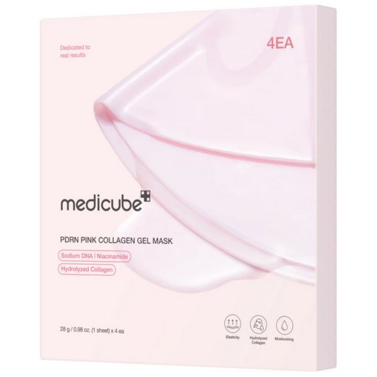 Medicube PDRN Pink Collagen Gel Mask Pack 4 x 28ml