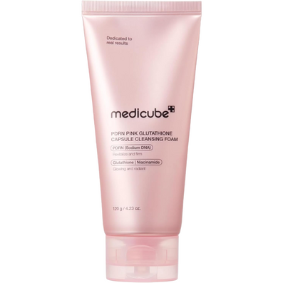 Medicube PDRN Pink Glutathione Capsule Cleansing Foam 120g