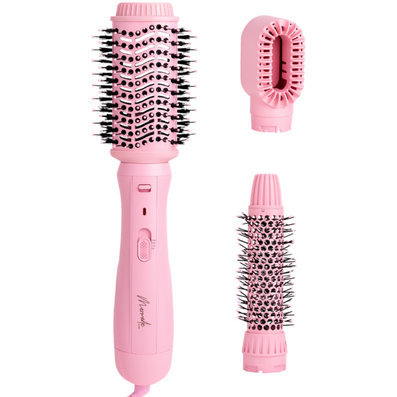 Mermade Hair Interchangeable Blow Dry Brush Pink