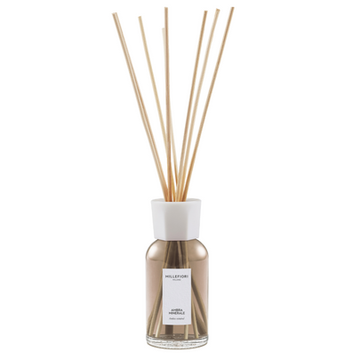 Millefiori Milano Reed Diffuser Ambra Minerale 250ml