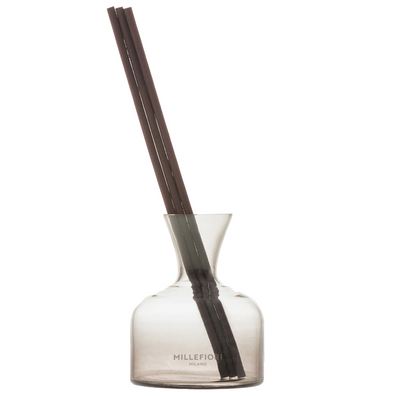 Millefiori Milano Air Design Fragrance Diffuser Glass Vase Dove Grey