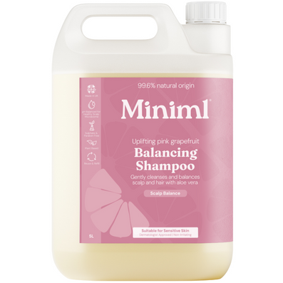 Miniml Eco-Friendly Hair Shampoo Pink Grapefruit + Aloe Vera 5000ml