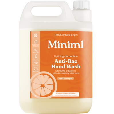 Miniml Eco-Friendly Anti-Bacterial Hand Soap Clementine 5000ml
