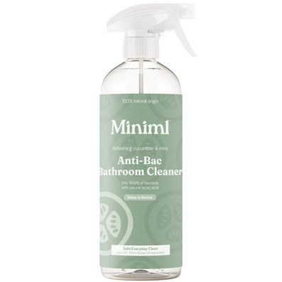 Miniml Anti-Bacterial Bathroom Cleaner Cucumber & Mint 750ml