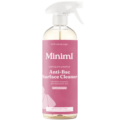 Miniml Anti-Bacterial Surface Cleaner Pink Grapefruit 750ml