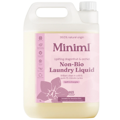 Miniml Non-Bio Laundry Liquid Uplifting Dragonfruit & Orchid 5000ml