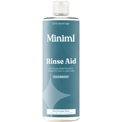 Miniml Dishwasher Rinse Aid Unscented 400ml
