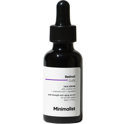 Minimalist Retinol 0.6% Face Serum 30ml