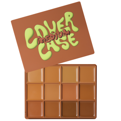 Made By Mitchell Cover Case 12 Colour Foundation Palette Medium