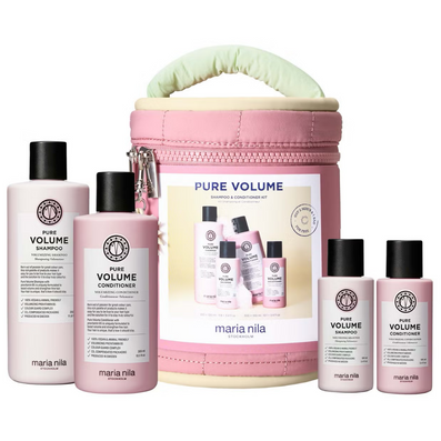 Maria Nila Pure Volume Hair Care Beauty Bag