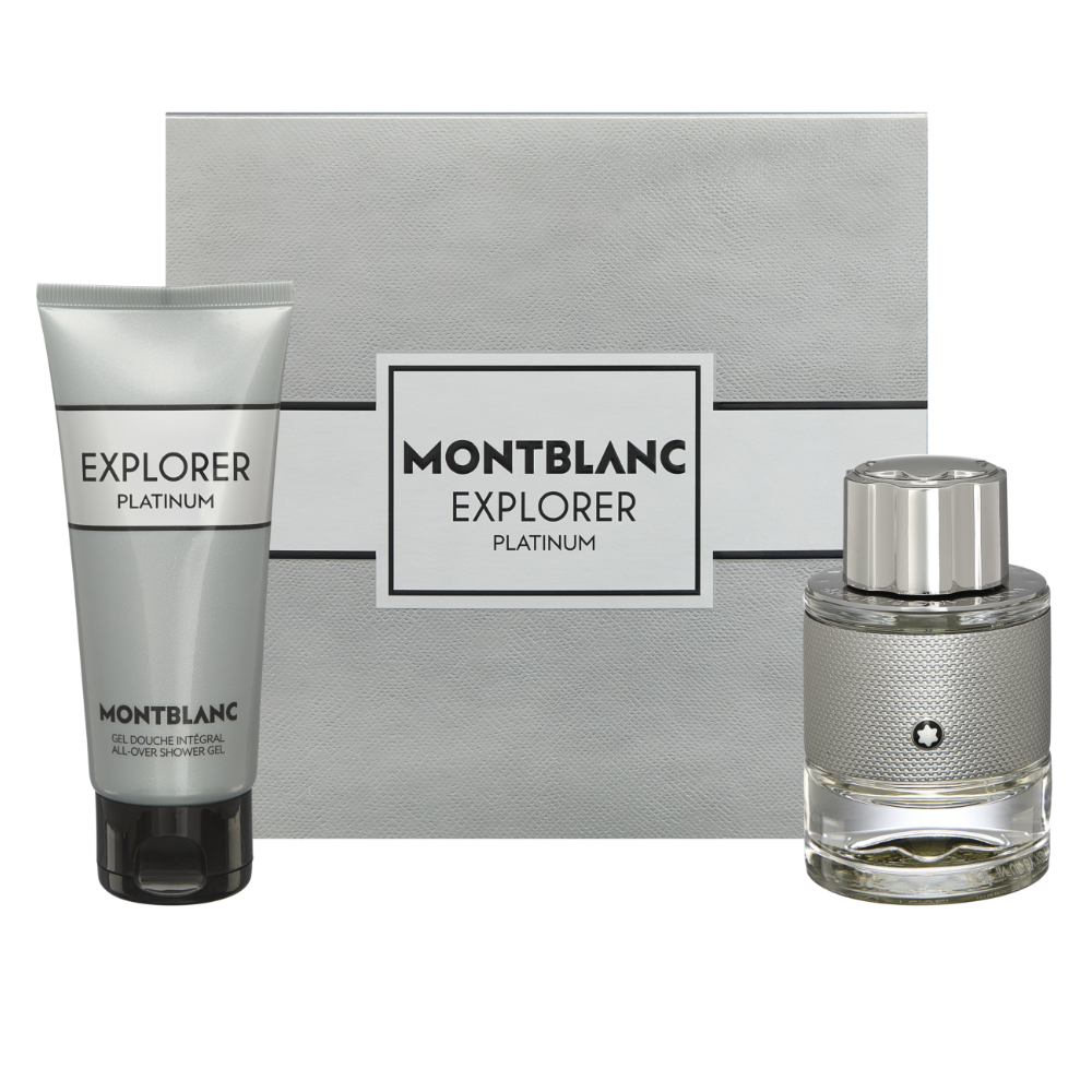 Montblanc Explorer Platinum Eau De Parfum Gift Set 60ml – Justmylook