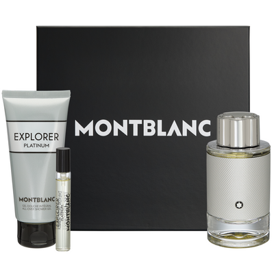 Montblanc Explorer Platinum Eau De Parfum Gift Set 100ml