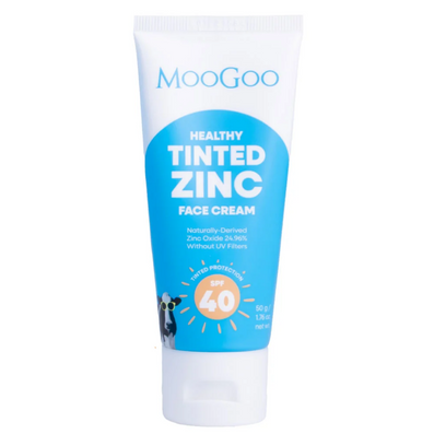 MooGoo Natural Tinted Face Cream SPF40 50g