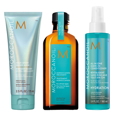 Moroccanoil Hydrate and Shine Bundle