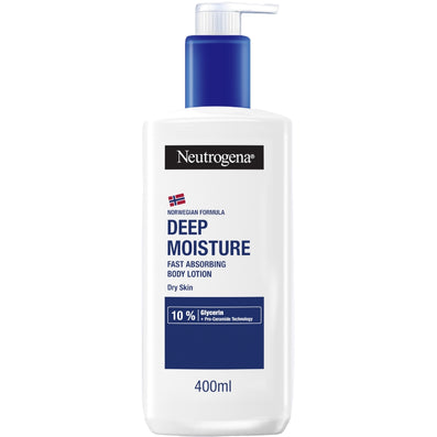 Neutrogena Norwegian Formula Deep Moisture Fast Absorbing Body Lotion 400ml