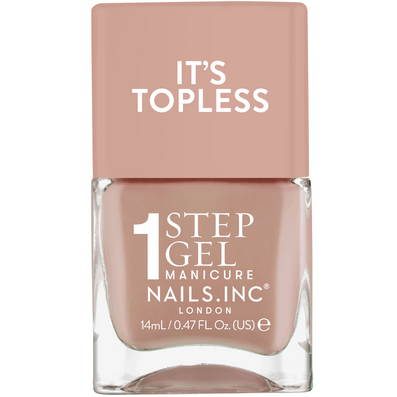 Nails Inc. It's Topless 1-Step Gel Madison Nail Polish 14ml