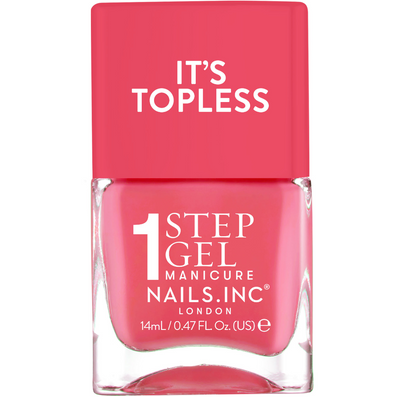 Nails Inc. It's Topless 1-Step Gel Sofia Nail Polish 14ml
