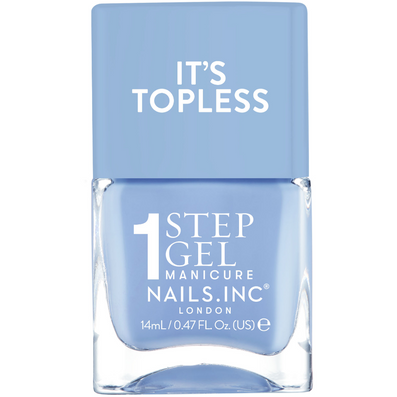 Nails Inc. It's Topless 1-Step Gel Kim Nail Polish 14ml