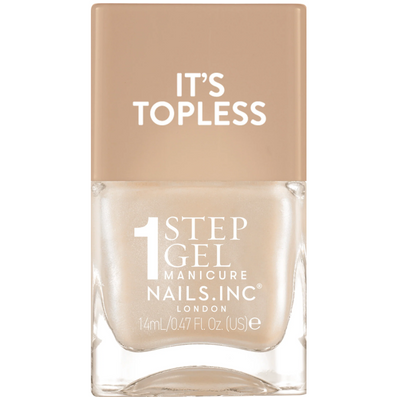 Nails Inc. It's Topless 1-Step Gel Demi Nail Polish 14ml