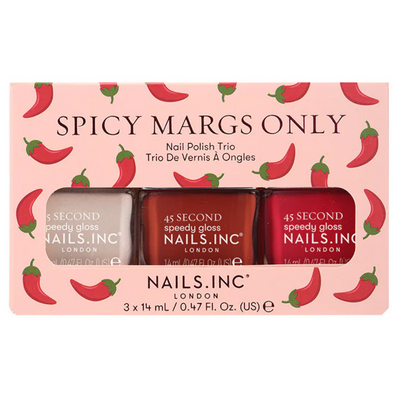 Nails Inc. Spicy Margarita Nail Polish Trio 3 x 14ml
