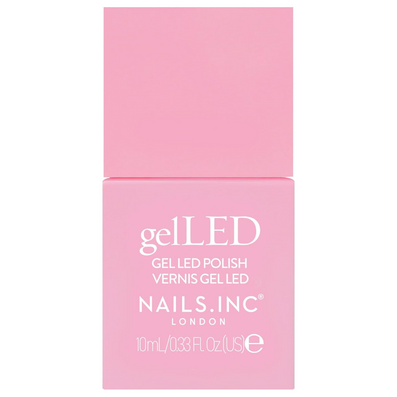 Nails Inc. gelLED Pink Chiffon Gel LED Nail Polish 10ml