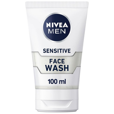 Nivea Men Sensitive Face Gel Wash 100ml