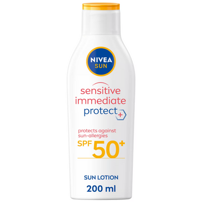 Nivea Sun Sensitive Immediate Protect Allergy Sun Cream Spray SPF50+ 200ml
