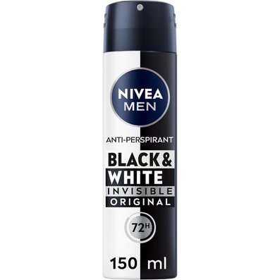 Nivea Men Black & White Original 72h Anti-Perspirant Deodorant Spray 250ml