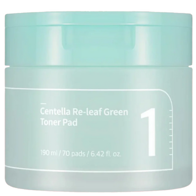 Numbuzin No. 1 Centella Re-leaf Green Toner Pad 190ml