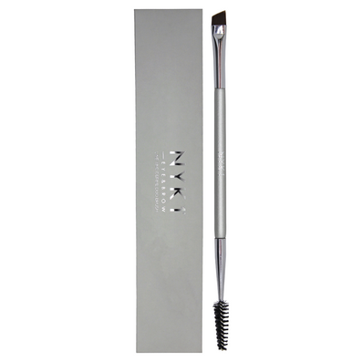 NYK1 Line & Define Precision Angled Eyebrow & Eyelash Duo Brush
