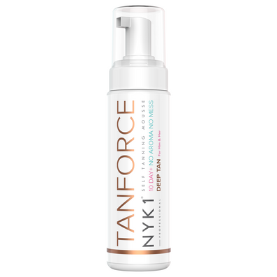 NYK1 TanForce Invisible Body & Face Tanning Mousse 250ml