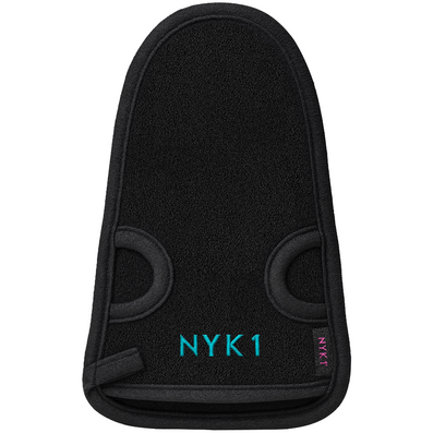NYK1 ExfoliMitt Deep Exfoliating Body Mitt XL Black