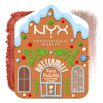 NYX Professional Makeup Buttermelt 2 Colour Face Palette Deep