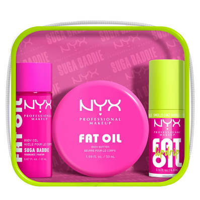 NYX Professional Makeup Fat Oil Lip & Body Kit Suga Baddie