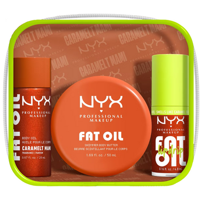 NYX Professional Makeup Fat Oil Lip & Body Kit Caramelt Mami