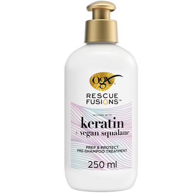 OGX Rescue Fusions Prep & Protect Pre-Shampoo Treatment 250ml