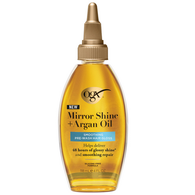 OGX Mirror Shine & Argan Oil Pre-Wash Gloss 118ml
