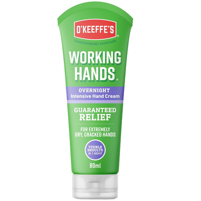 O'Keeffe's Working Hands Overnight Hand Cream Tube 80ml