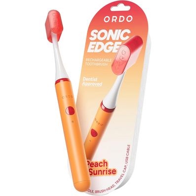 Ordo Sonic Edge Rechargable Toothbrush Peach Sunrise
