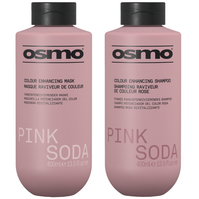 Osmo Pink Soda Colour Enhancing Shampoo & Mask Twin 2 x 400ml