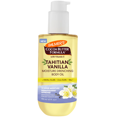 Palmer's Cocoa Butter Formula Tahitian Vanilla Moisture Drenching Body Oil 192ml