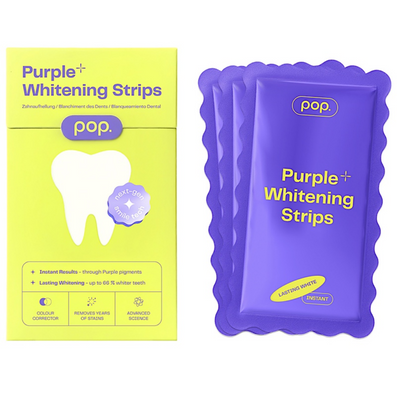 POP Oral Beauty Purple Whitening Strips x7